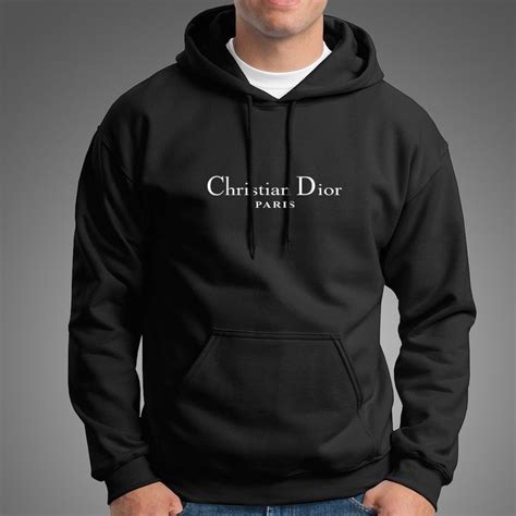 christian dior hoody|black and white Dior hoodie.